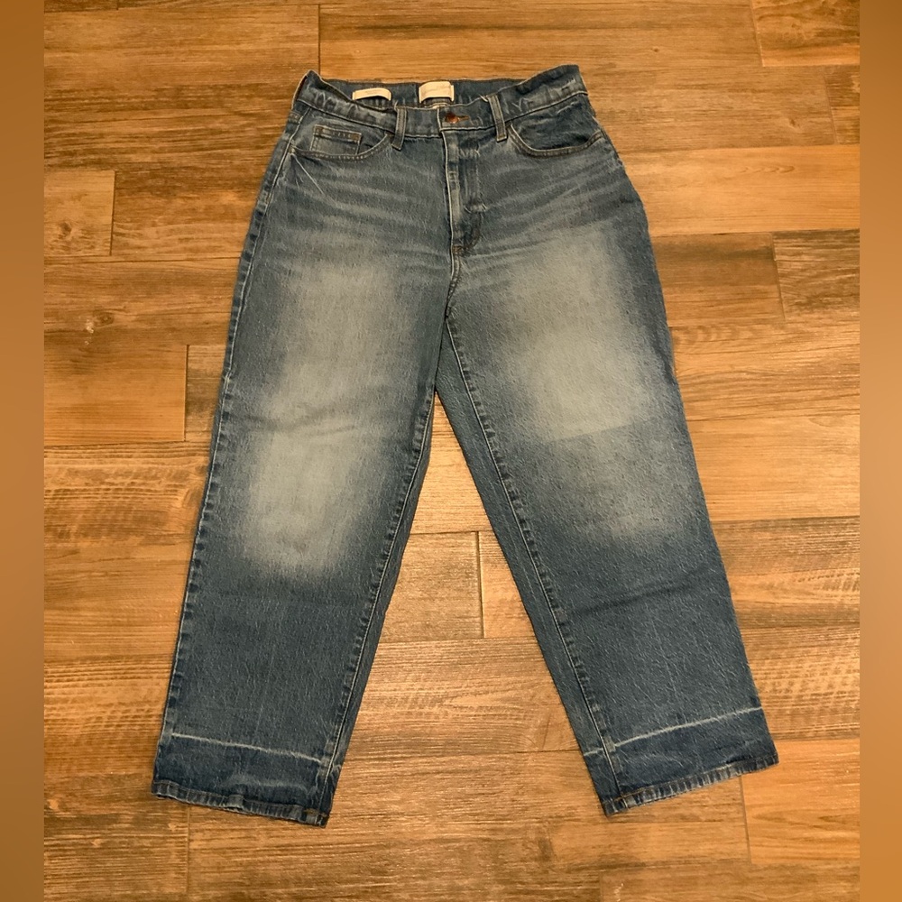 Universal Thread women Blue Denim Jeans vintage straight size 10/30 short